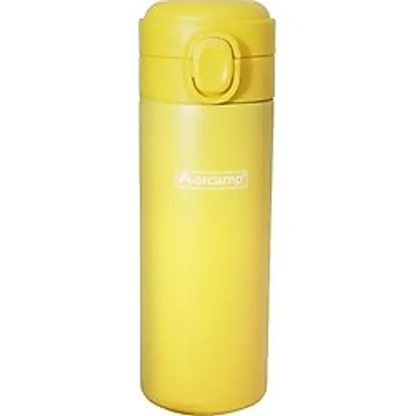 Orcamp 420 ml Termos Mug, Dayanıklı Kamp Ekipmanları, Kamp Aksesuarları, Açık Hanana Sporları, Doğa Sporları, Yürüyüş, Sırt Çantasıyla Seyahat, Kamp Mutfağı, Kamp Malzemeleri, Sarı, 420ML