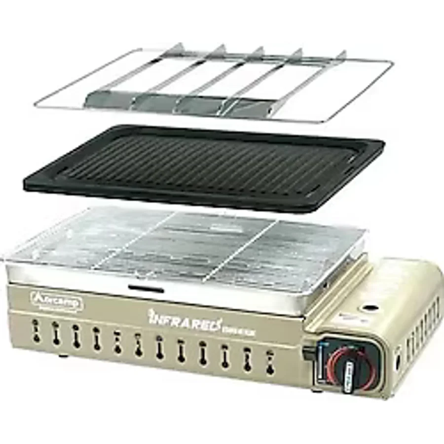 Orcamp CK-507 Bej Izgaralı Portatif Kamp Ocağı