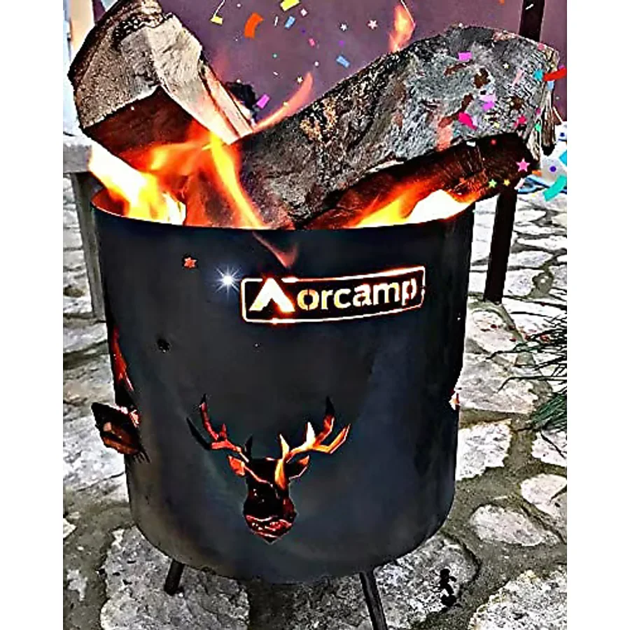 Orcamp DS-340 34 cm Orman Şöminesi