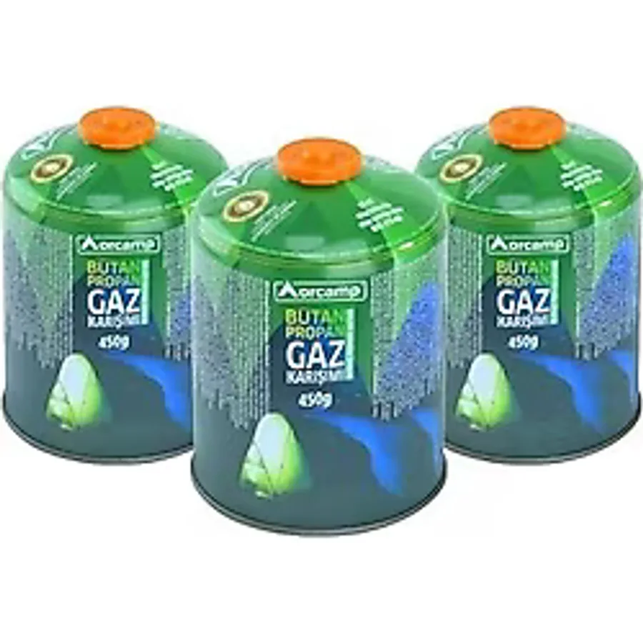 Orcamp KTS 450 gr 3 Adet Gaz Kartuşu