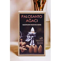 OrdoVeni Palo Santo Ağacı Kokulu 10 Adet Geri Akış Tütsü & Oda Kokusu