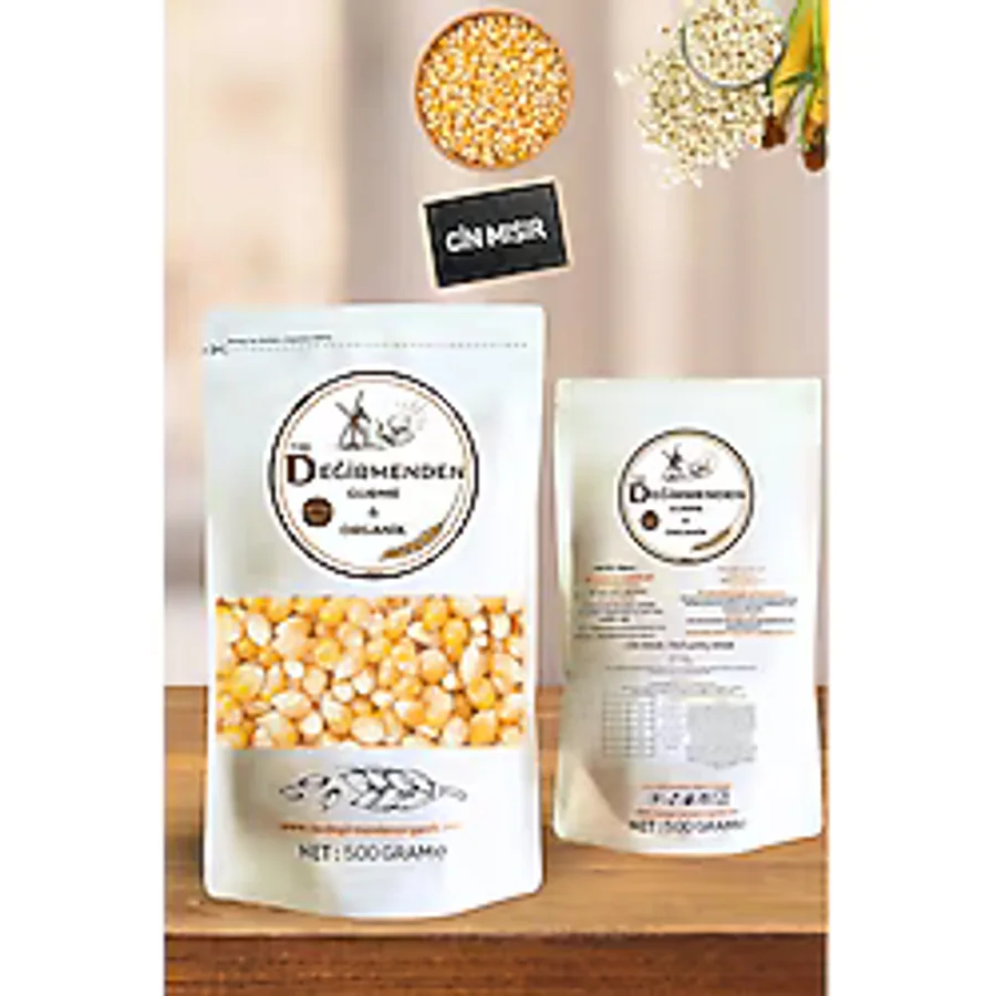 Organik Atalık Cin Mısır / Patlamış Mısır - 500 Gram