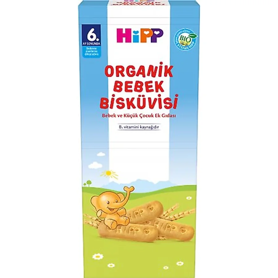 Organik Bebek Bisküvisi 180 Gr