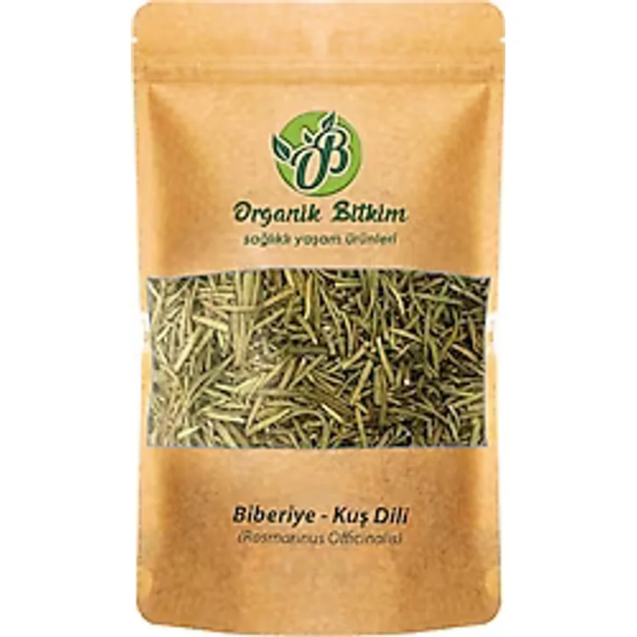 Organik Bitkim 1 kg Kuş Dili Biberiye