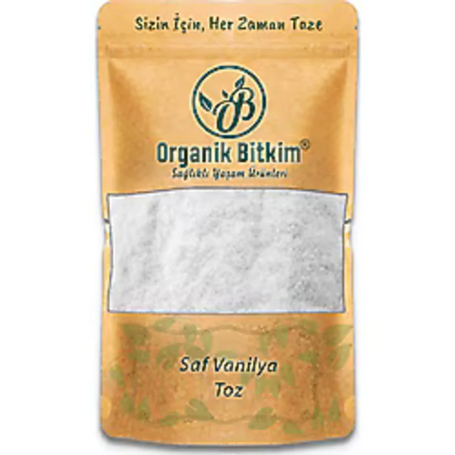 Organik Bitkim 100 gr Toz Saf Vanilya