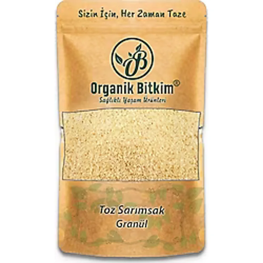 Organik Bitkim 1000 gr Sarımsak Tozu
