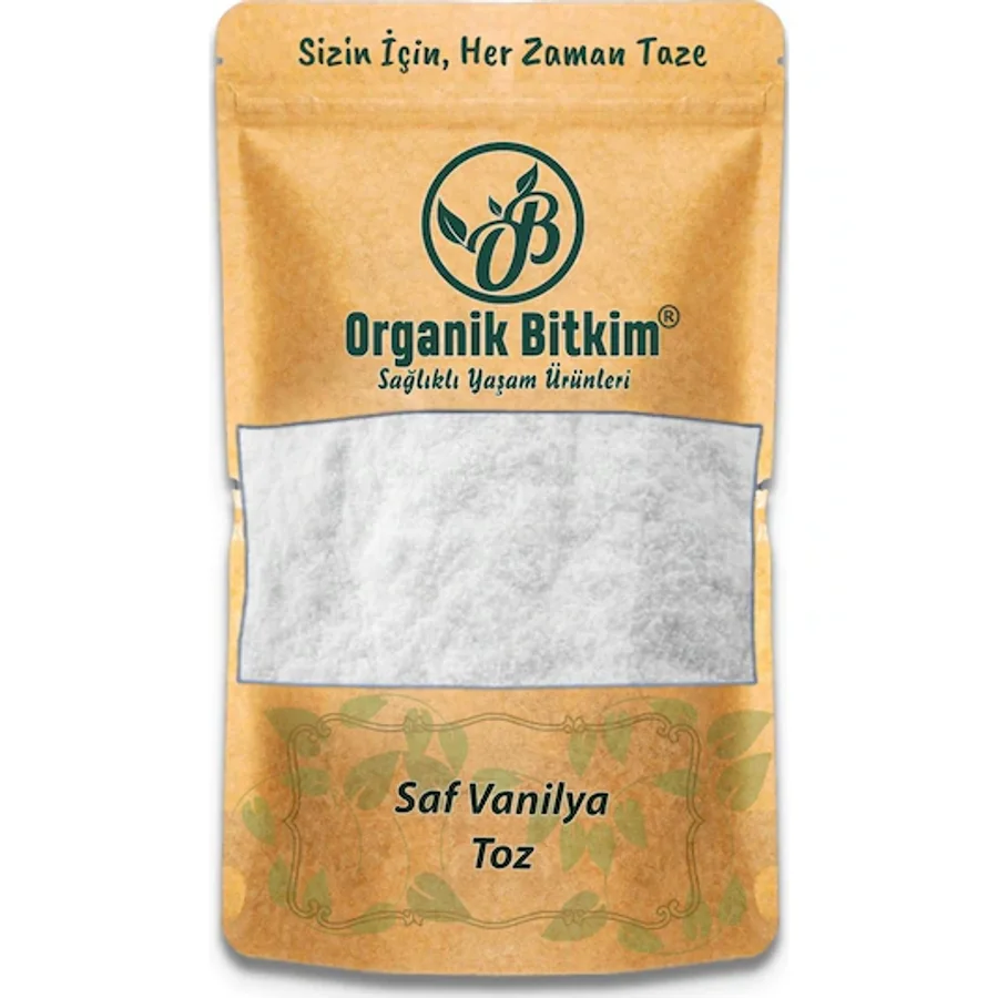 Organik Bitkim 250 gr Toz Saf Vanilya