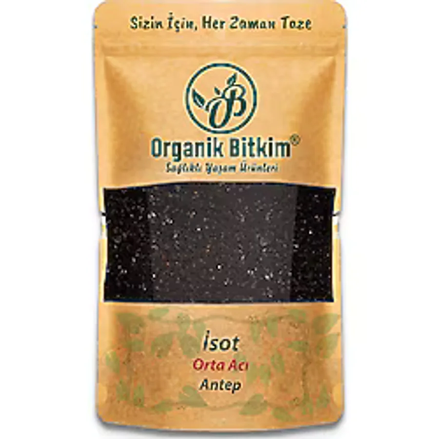 Organik Bitkim İsot Orta Acı (Urfa, Antep, Maraş) 250 G