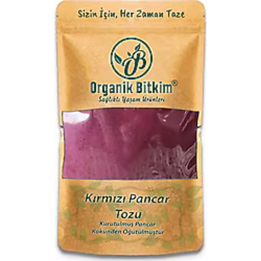 Organik Bitkim Kırmızı Pancar Tozu 1 kg