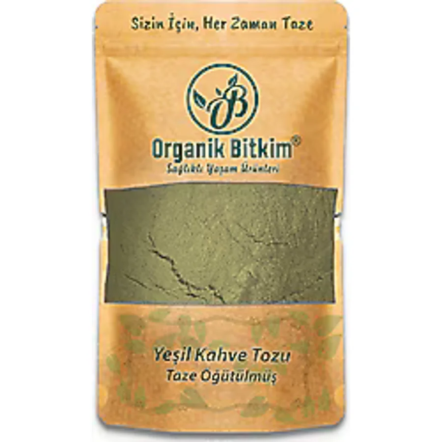 Organik Bitkim Öğütülmüş Yeşil Kahve 150 gr