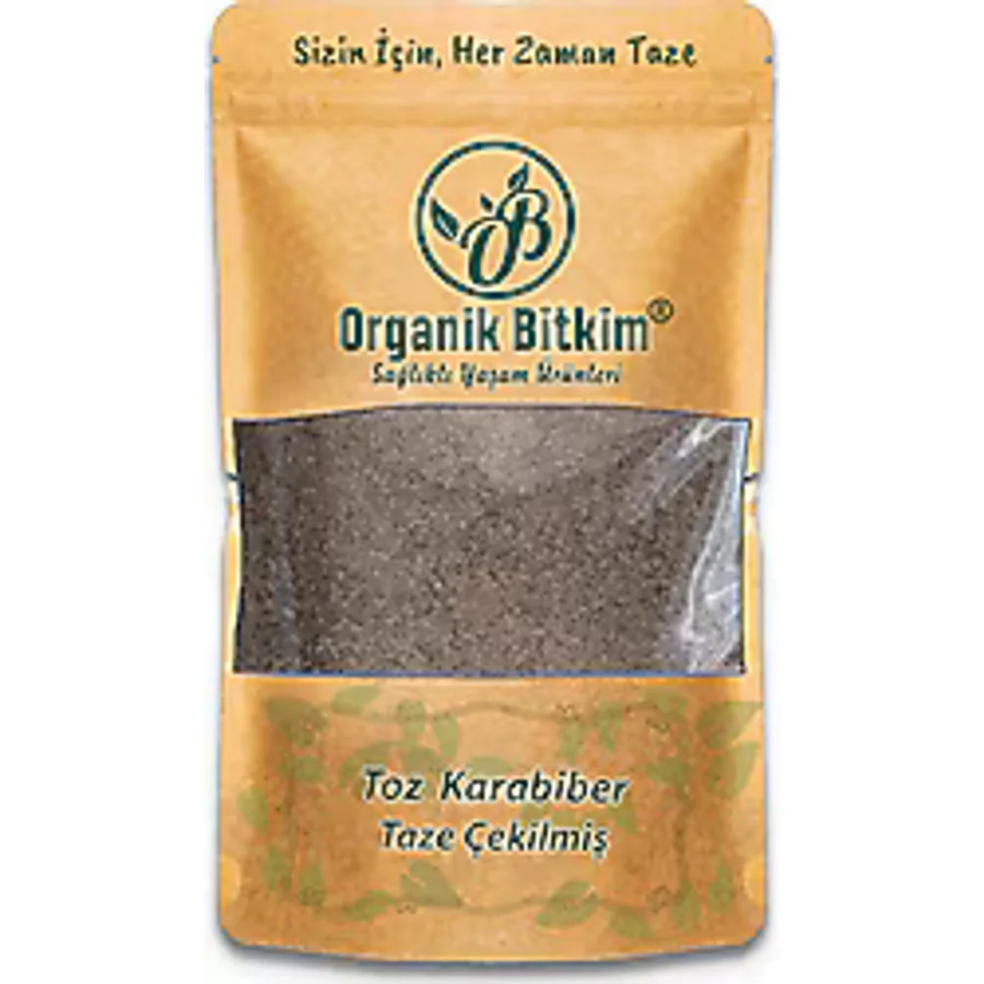 Organik Bitkim Toz Karabiber 1 kg
