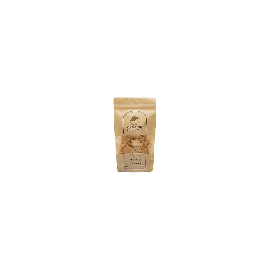 Organik Gurme Peynirli Kraker 80 gr