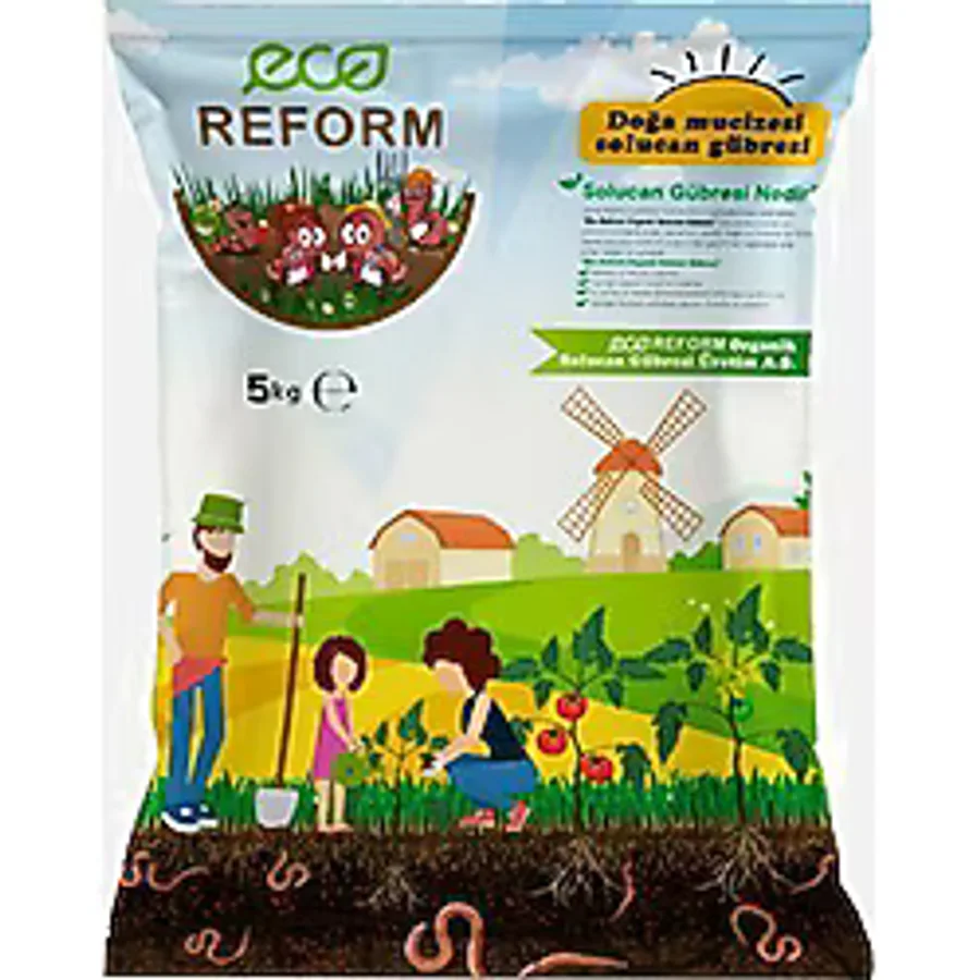 Organik Solucan Gübresi 5 kg
