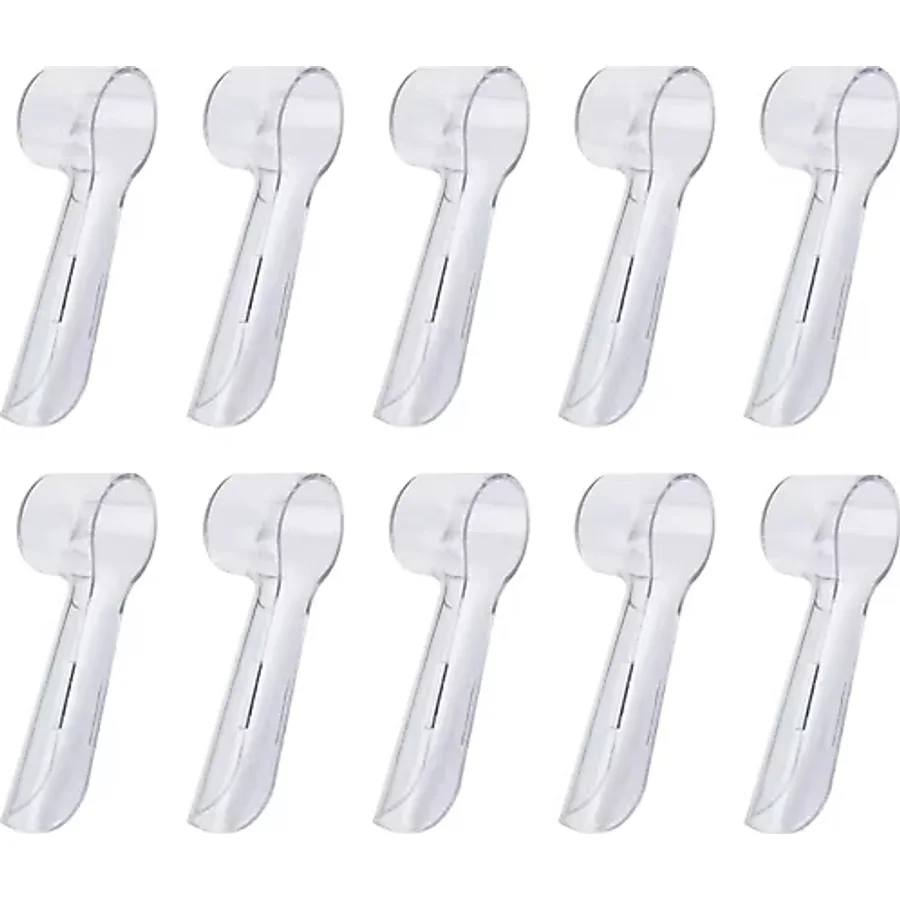OriDent Oral B Şarjlı Ve Pilli Diş Fırçaları Ile Uyumlu Yedek Başlık Koruyucu Kapak Renkli 10'Lu Set
