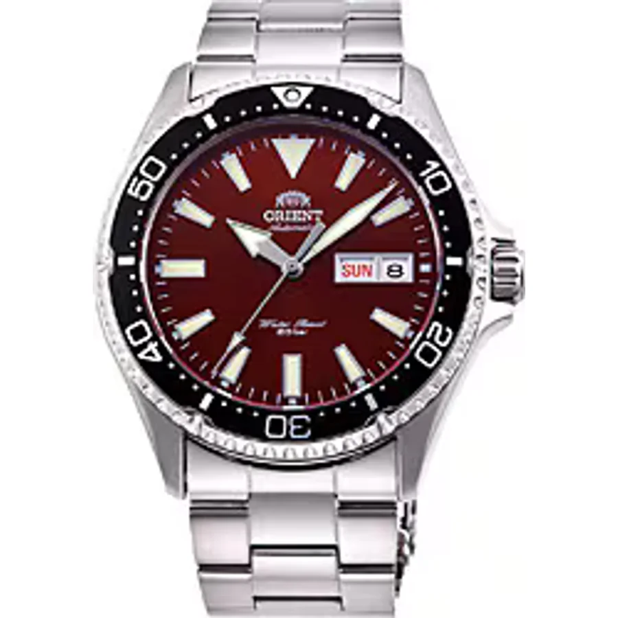 Orient Kamasu RA-AA0003R19B 41.8 mm Çelik Kordon Bordo Erkek Kol Saati