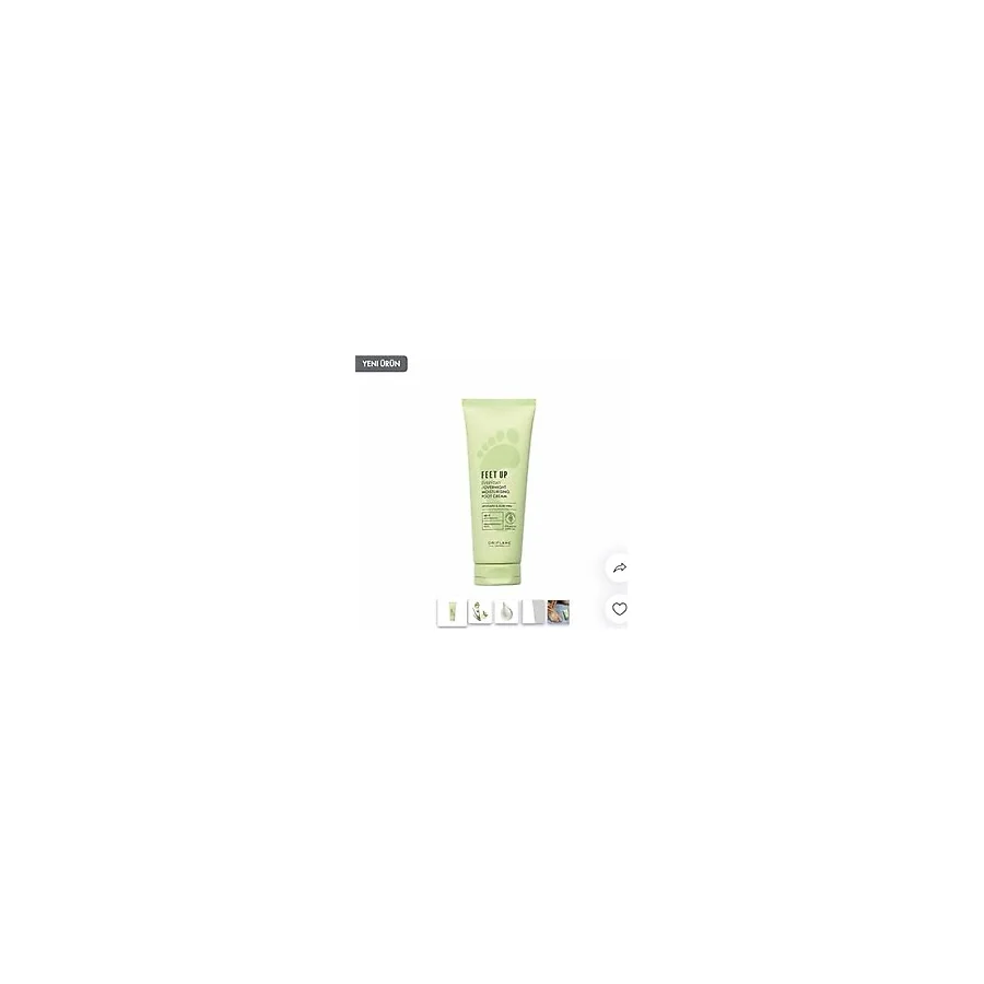Oriflame Feet Up Everyday Gece Boyunca Nemlendirici Ayak Kremi