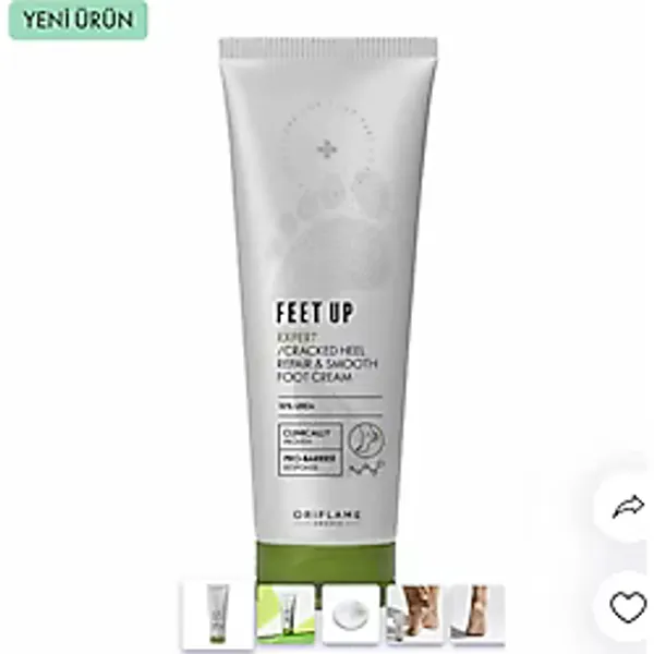 Oriflame Feet Up Expert /Çatlak Topuklar için Ayak Kremi içerik aynı ambalaj yeni