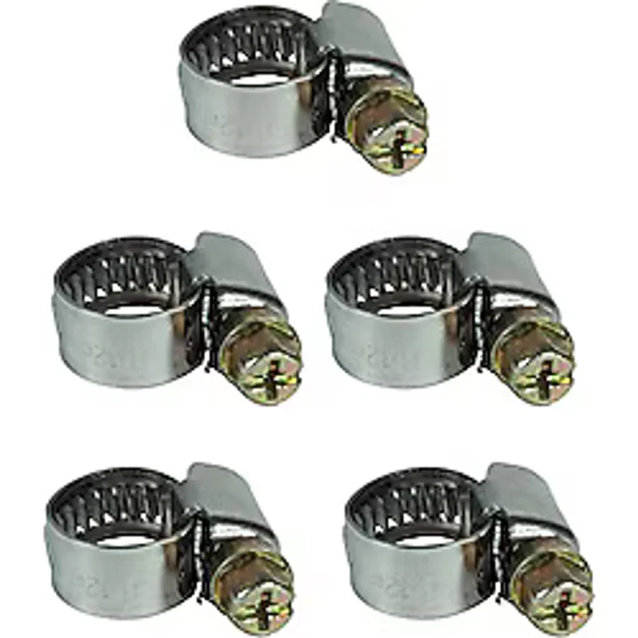 Orijinal Einhell Kelepçe Seti 5 Parça (Kompresör Aksesuarı, basınçlı hava hortumları için hortum kelepçeleri, Ø 8-12 mm arası, 5 adet kelepçe) - 4139670
