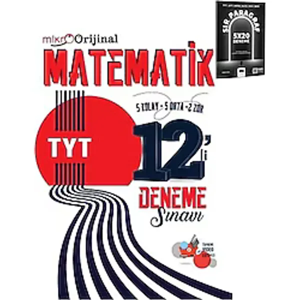 Orijinal Yayınları Mikro TYT Matematik 12'li Deneme
