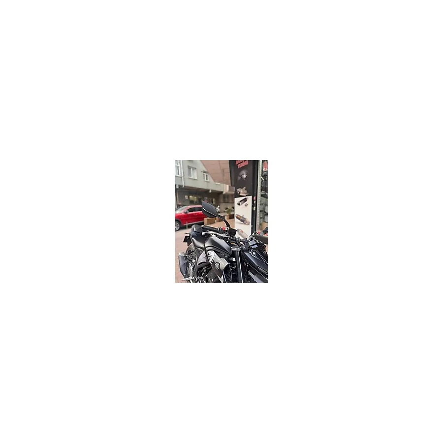 OrjinMotoPart Motosiklet Ayna V2 H2 Naked Spor Ayna Geniş Görüş Açılı Kanat Ayna Takım Tüm Naked ve Scooterlar İçin