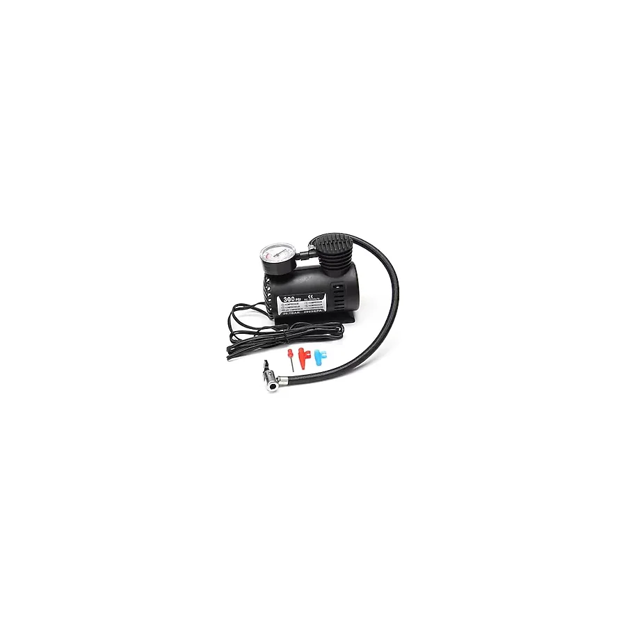 Orret Home 12V Mini Hava Kompresörü - Araç Çakmaklık Tipi 300 PSI Lastik Şişirme Pompası, Araba/Bisiklet/Motosiklet Lastiği ve Top Şişirme İçin Taşınabilir Mini Kompresör