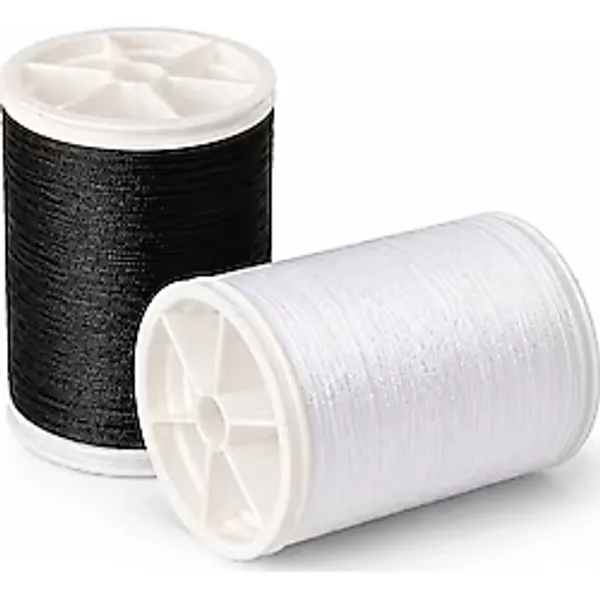 Orret Home 2x500 Metre Dikiş İpi Seti Siyah Beyaz - Makine İpi, Nakış İpi, Dayanıklı Dikiş İpliği, Hobi ve Terzilik İçin Profesyonel Set