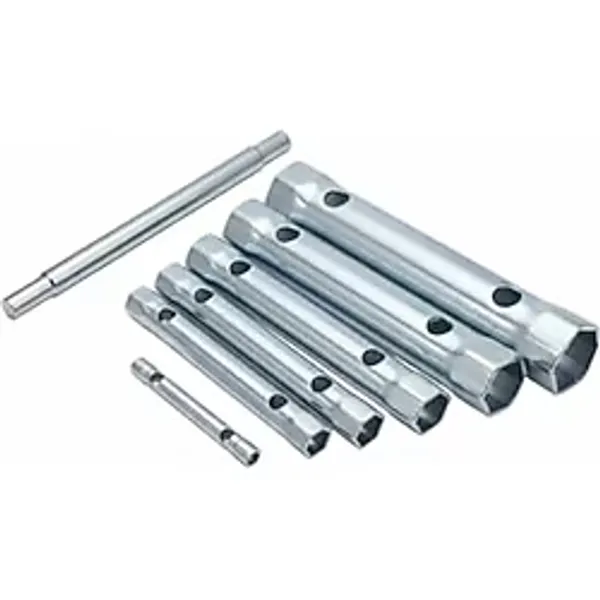 Orret Home 6 Parça Kovan Anahtarı Seti - Torklu Buji Sökme Takma Takımı - 8-9/10-11/12-13/14-15/16-17 mm - Cırcır Uyumlu Kovan Lokma Anahtar Takımı - Dayanıklı Metal El Aletleri Seti