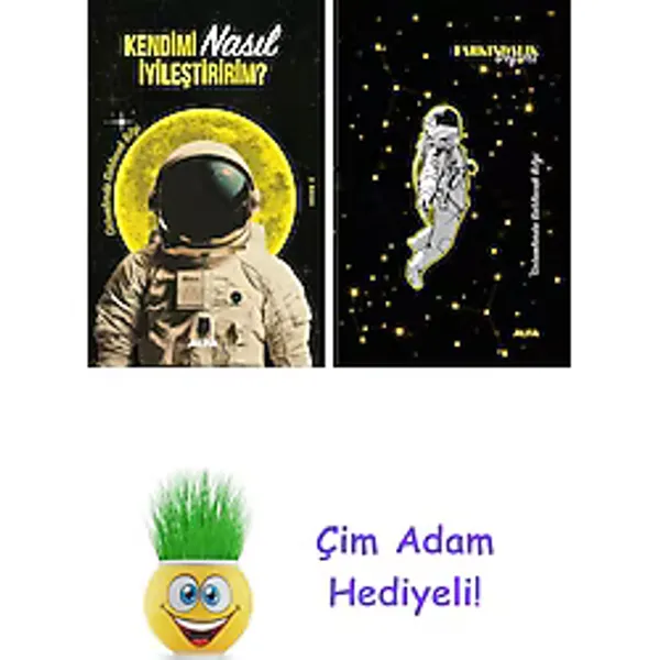 Ortamlarda Satılacak Bilgi 2 Kitap Seti + Çim Adam Hediye - Hayır