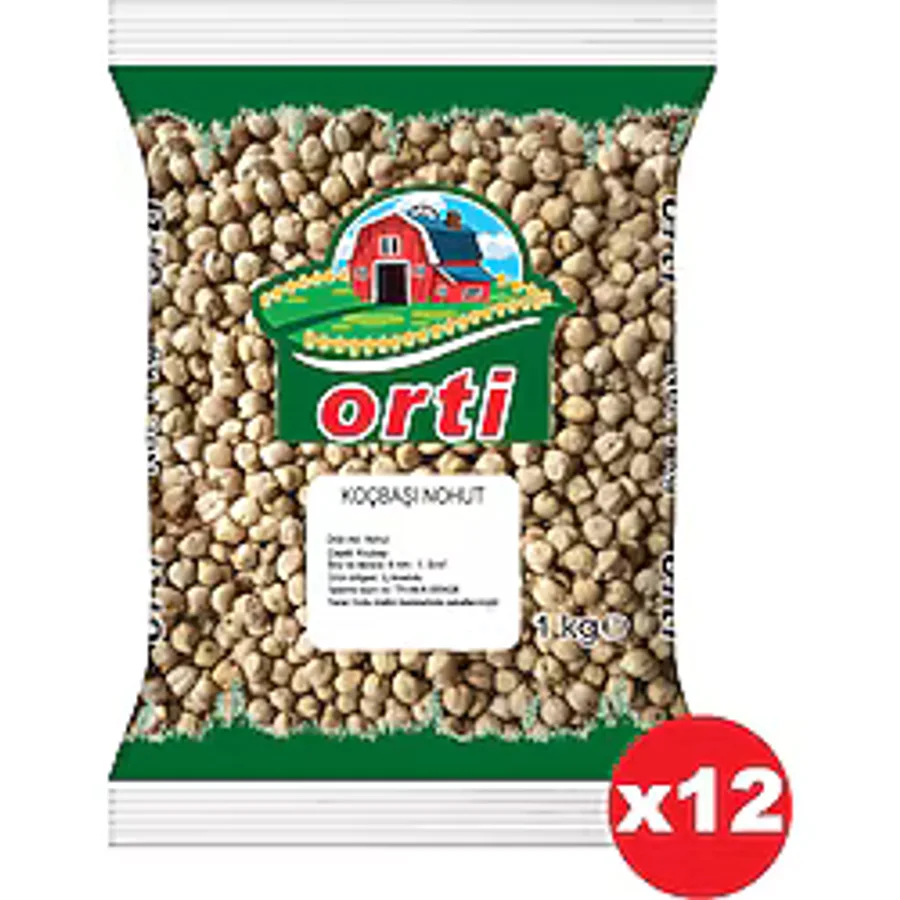 Orti Koçbaşı Nohut 1 kg 12'li