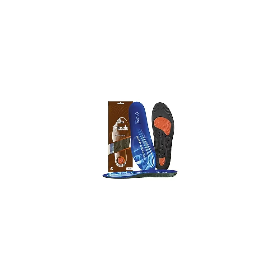 ortosole comfort insoles Spor ve Koşu Tabanlığı, Çift Taraflı Kemer Destekli, Atletik Ayakkabı Tabanı - Performans (36-40)