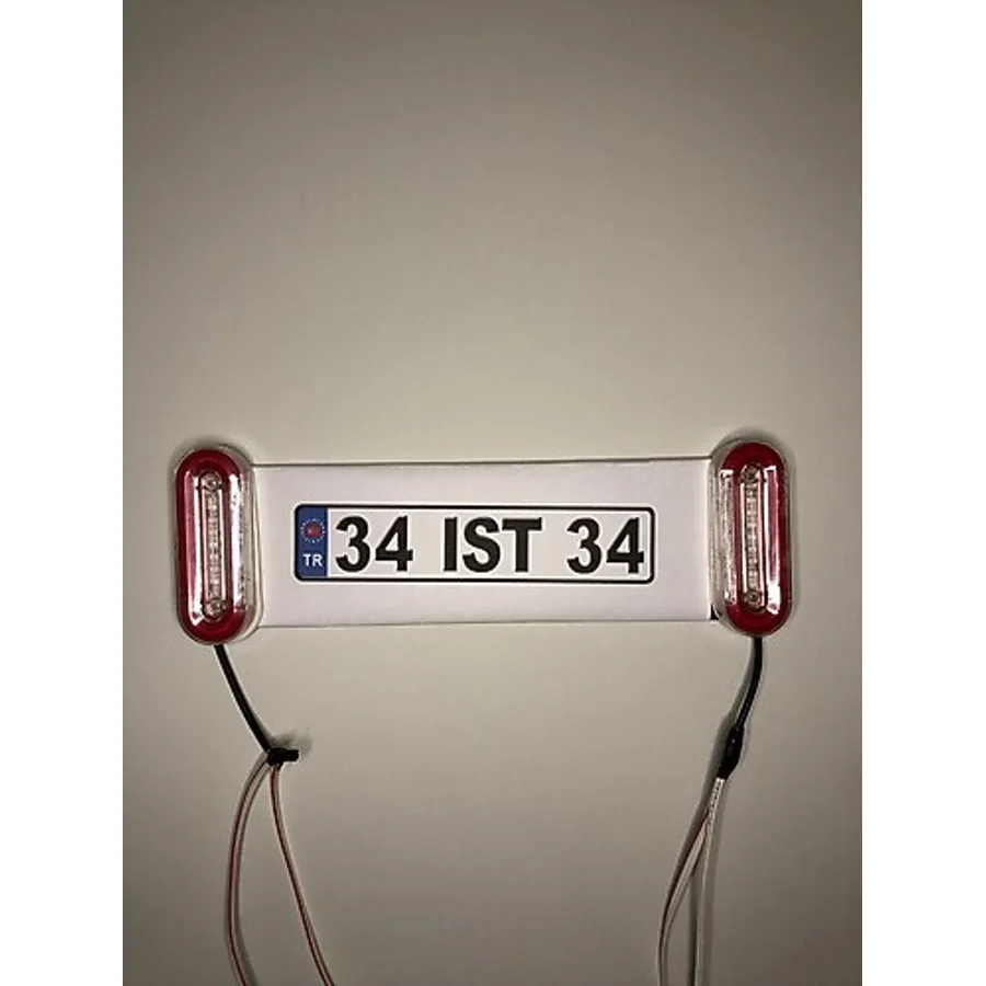 OSCAR OTOMATİV PLAKA LAMBASI 12-24 VOLT NEON