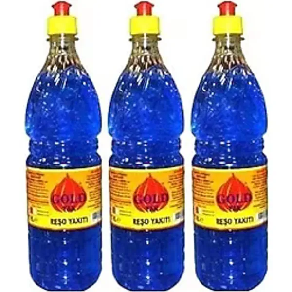 Osmanlı Ocağı Yakıtı Mangal Soba Tutuşturucu Reşo Jel Yakıt Yakıt Jel Mangal 1 Lt 3'lu En Kalite