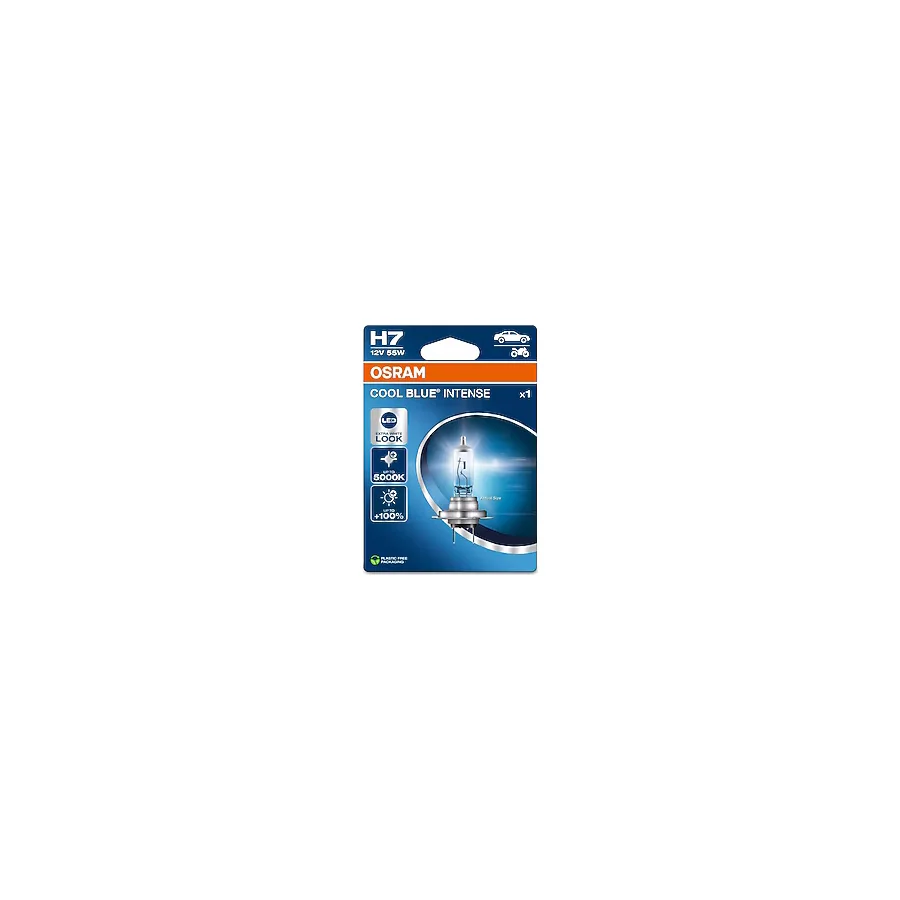 Osram Cool Blue Intense H7 5000K 64210CBN 55 W Oto Ampul