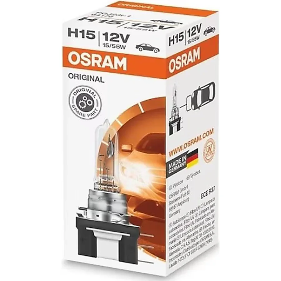Osram Far Ampulu Far Ve Sis Halojen 12V 15/55W H15