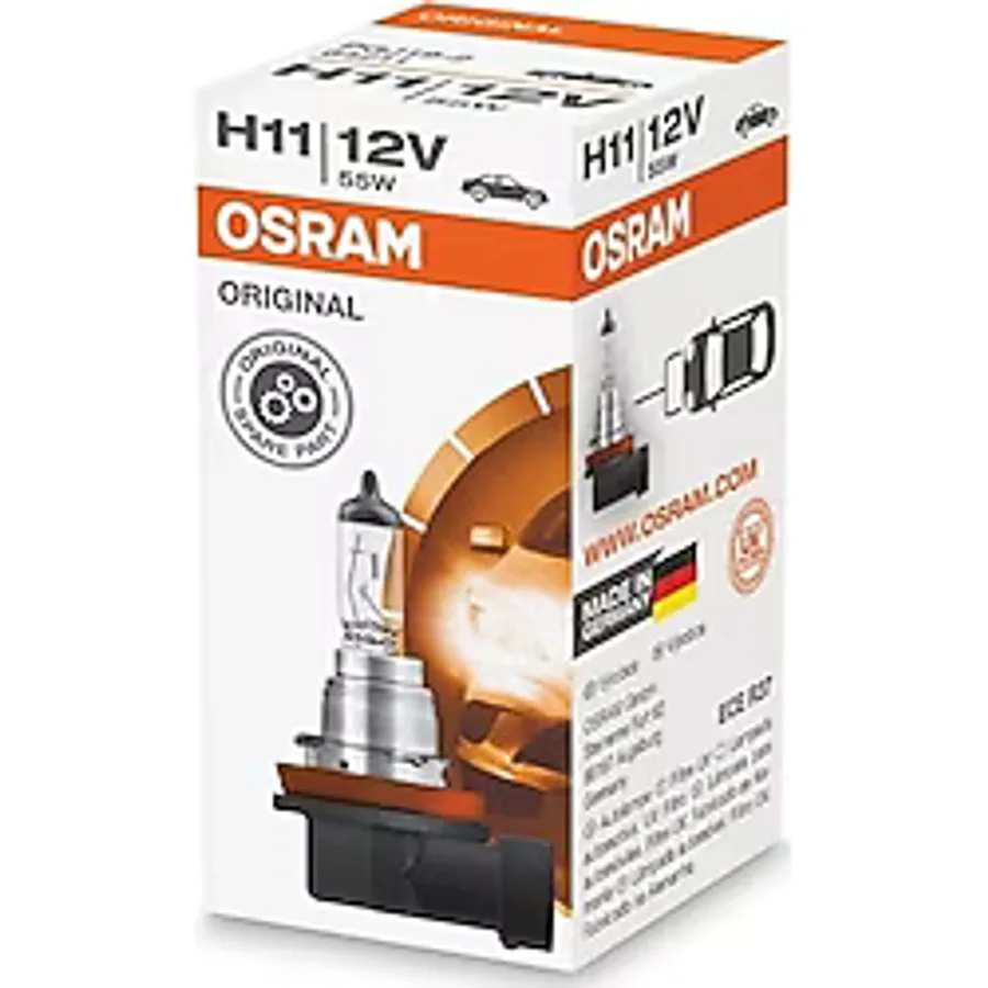 Osram Far Ampulu Far Ve Sis Halojen Plastik Soketli 12V 55W H11