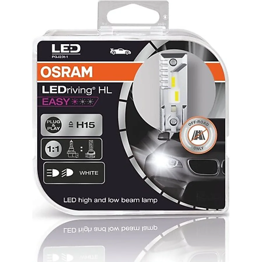 Osram Far Ampulü Led H15 12v Easy Model 64176dwesy