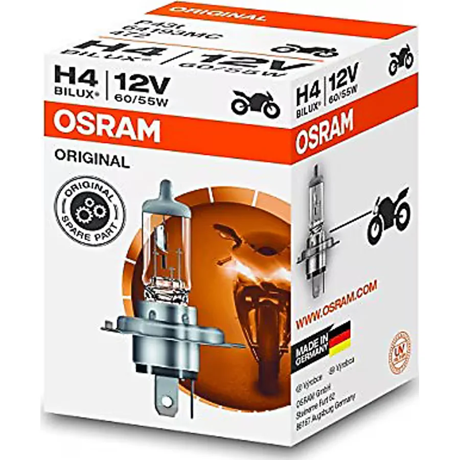 Osram H4 12V 60/55W Far Ampülü 2 Adet