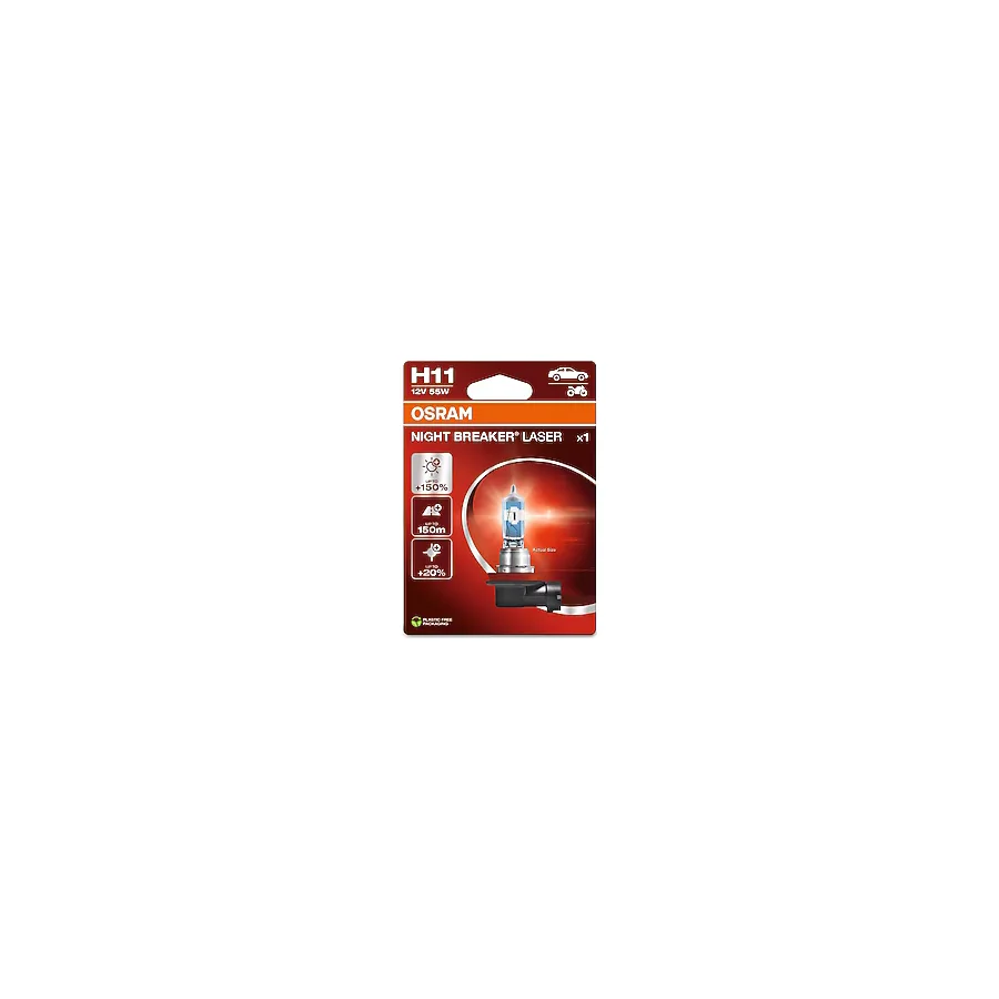 Osram Night Breaker Laser H11 64211NL 55 W Oto Ampul