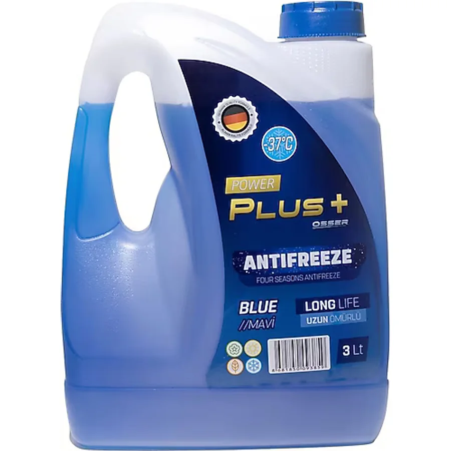 Osser Power Plus 3 lt Mavi Antifriz