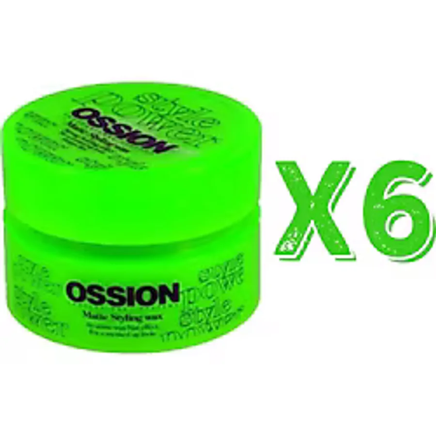 Ossion Matte Styling Wax Yeşil 100 ml