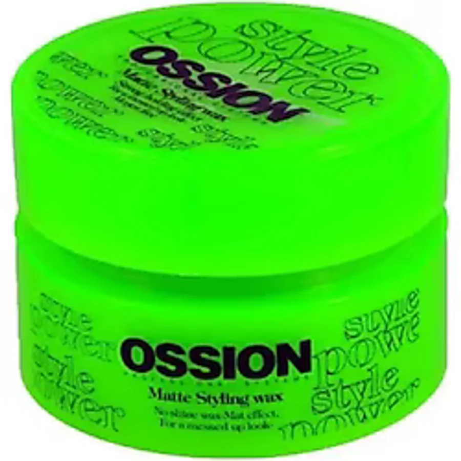 Ossion Matte Styling Wax Yeşil 100 ml