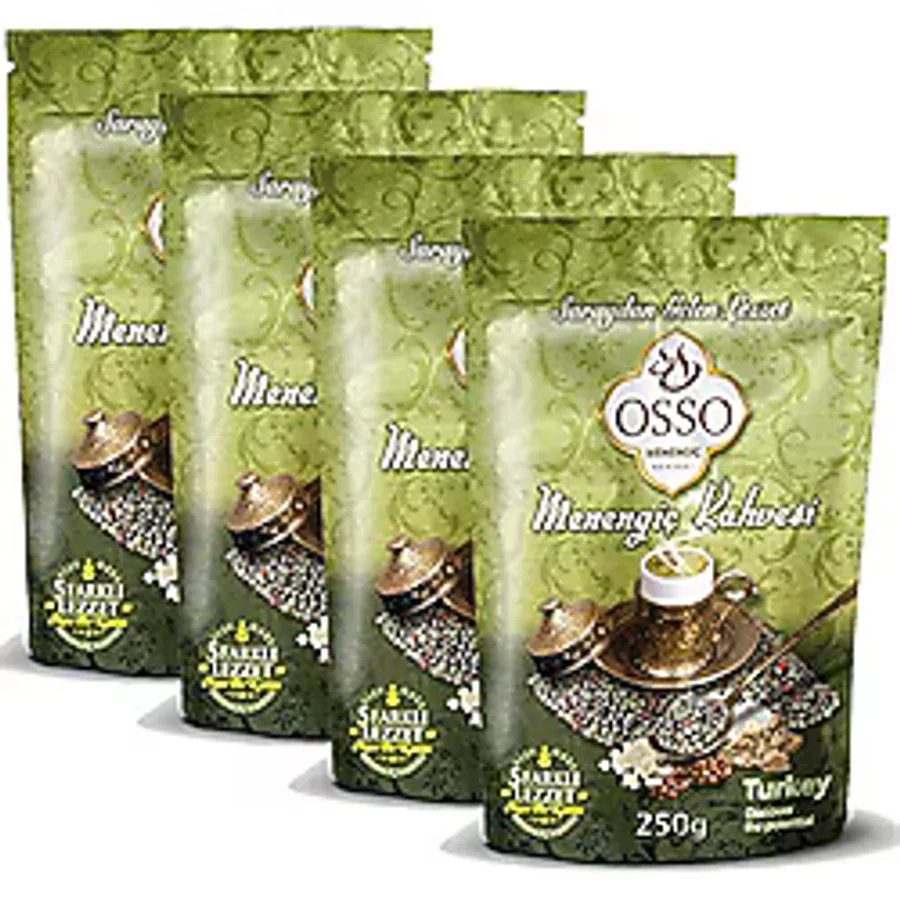 osso 4 x Menengic Kahvesi 200 g - Osmanli Menengiç Kahve - Türk Kahvesi