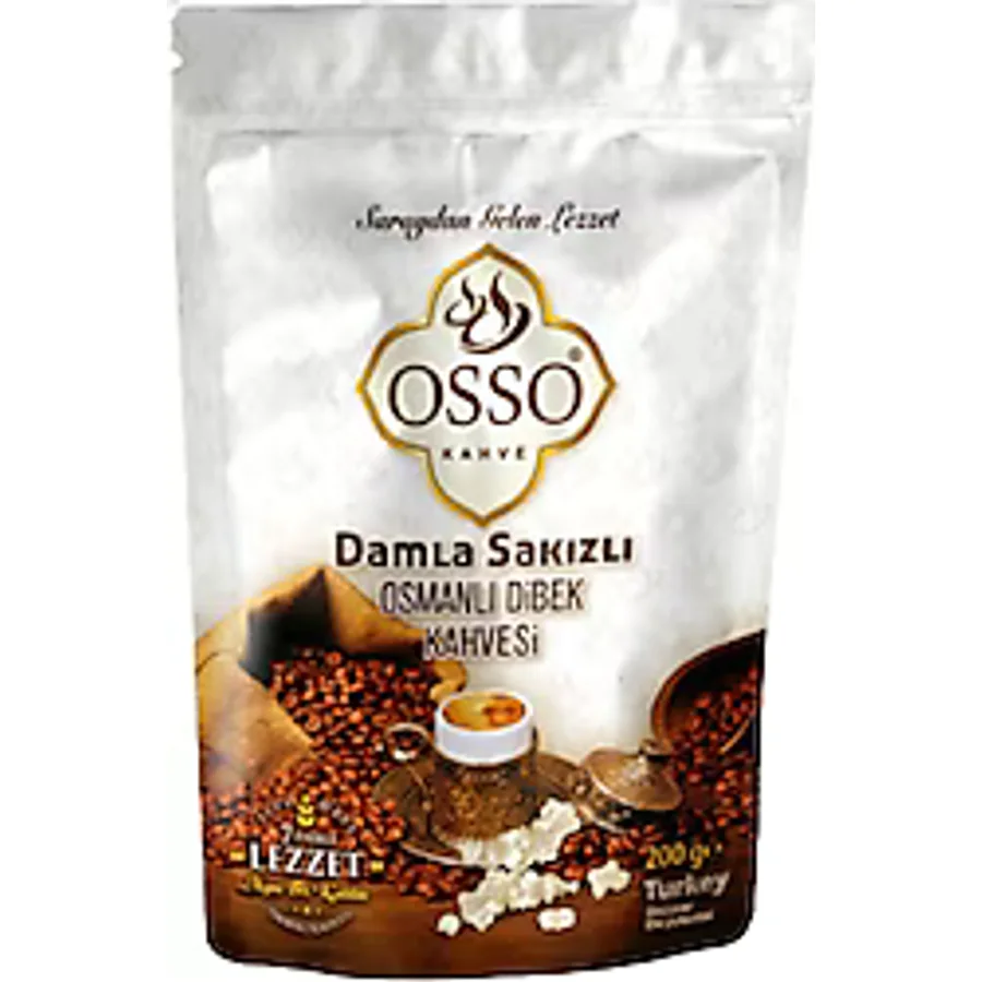 Osso Damla Sakızlı Osmanlı Dibek Kahvesi 200 gr