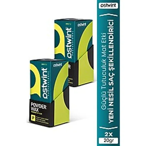 Ostwint Pudra Wax Şekillendirici Mat Saç Pudrası 20ml x 2 adet