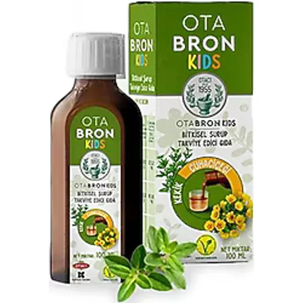 Otabron Kids Kekik ve Çuhaçiçeği Bitkisel Şurup 100 ml