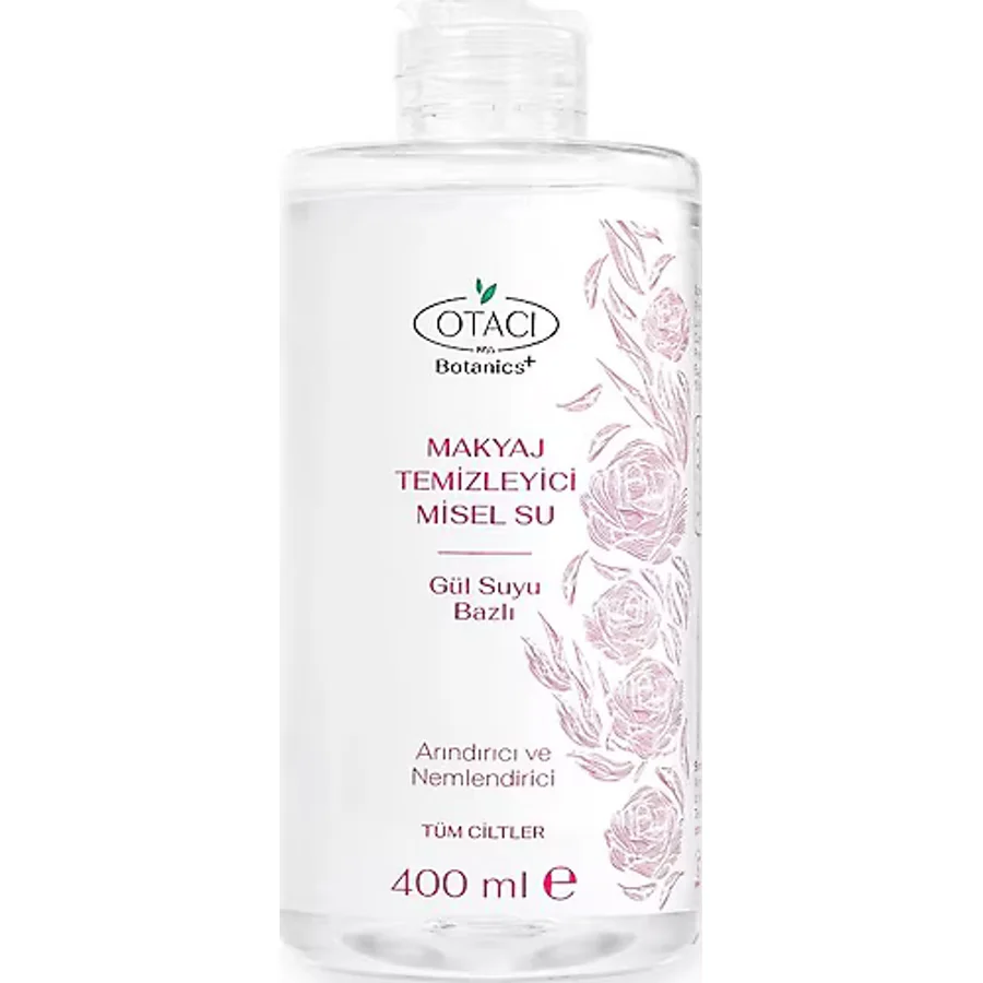 Otacı Gül Suyu Bazlı Micellar 400 ml Makyaj Temizleme Suyu