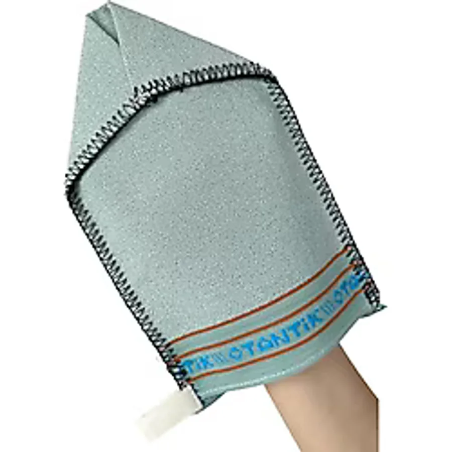 Otantik Kese Tellak Banyo Hamam Kesesi - %100 Doğal Derin Cilt Temizliği Sert ve Dayanıklı Kese - Yeşil