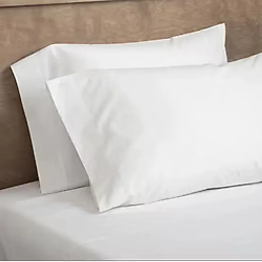 Otel Tipi 10 Adet Yastık KILIFI,50X70, 57 Tel %100 Pamuk - Beyaz - Standart