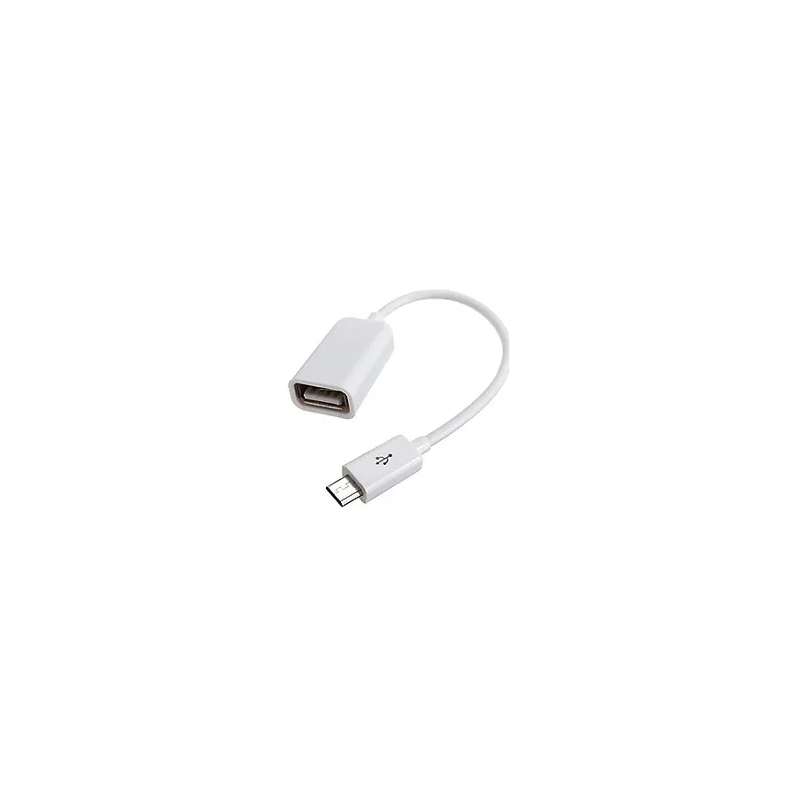 OTG-01 Micro Otg Kablo Beyaz