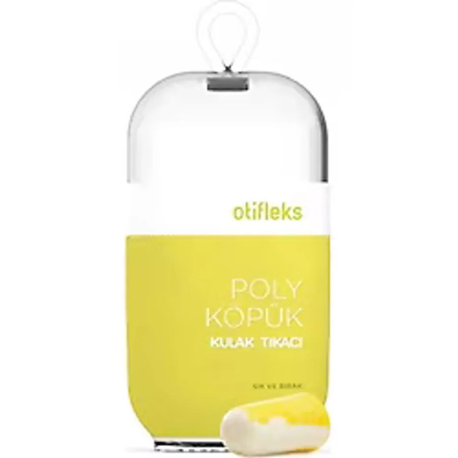 Otifleks Poly Poliüretan Köpük 2'li Kulak Tıkacı